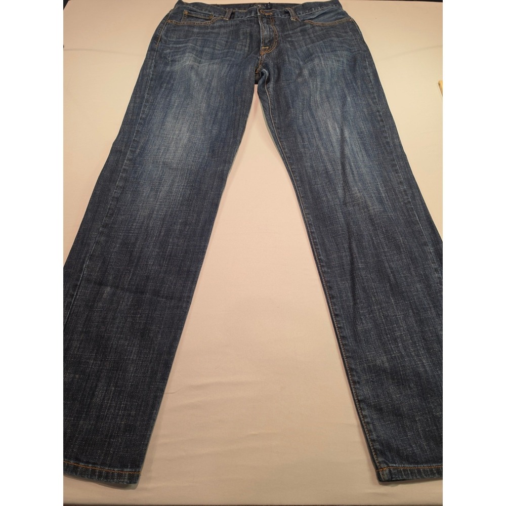 Lucky Brand 221 Original Straight Jeans Mens 36x34 Dark Wash Denim‎ 7MC1021
